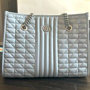 GG Marmont Aria Shopping Bag.